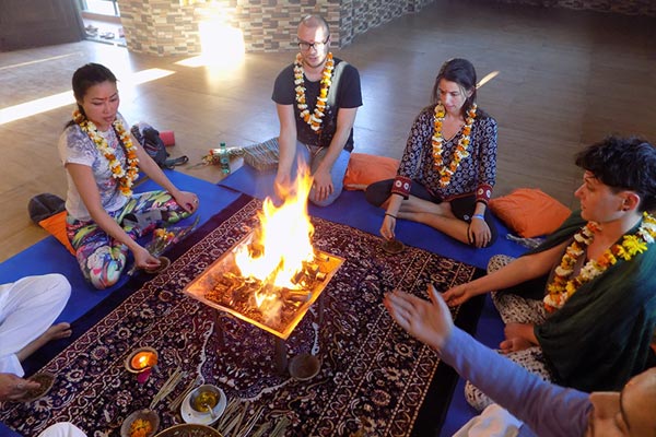 Opening Ceremony - 200 and 500 Hours Yoga Teacher Training March Batch 2017