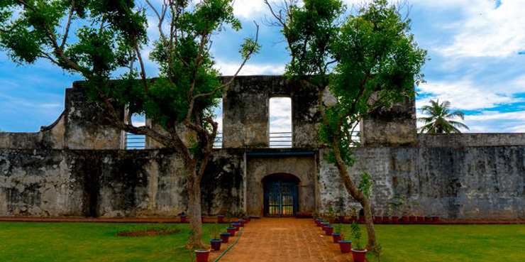 Anjengo fort Verkala Kerala