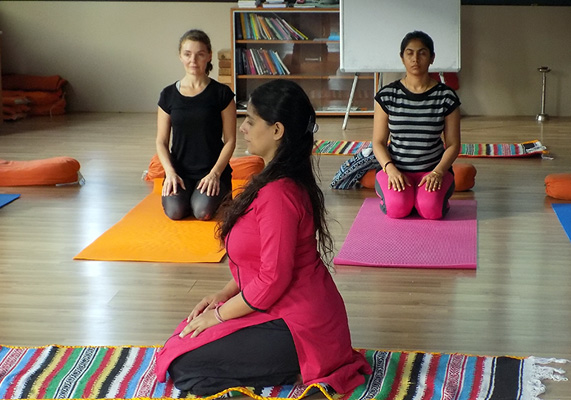 Prenatal Vajrasana Pose