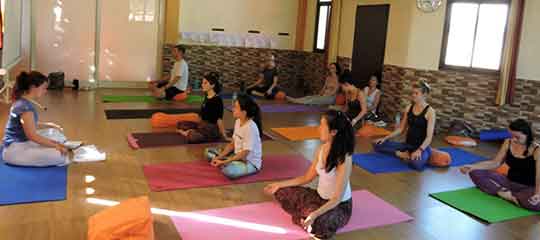 Meditation in Rishikesh, India